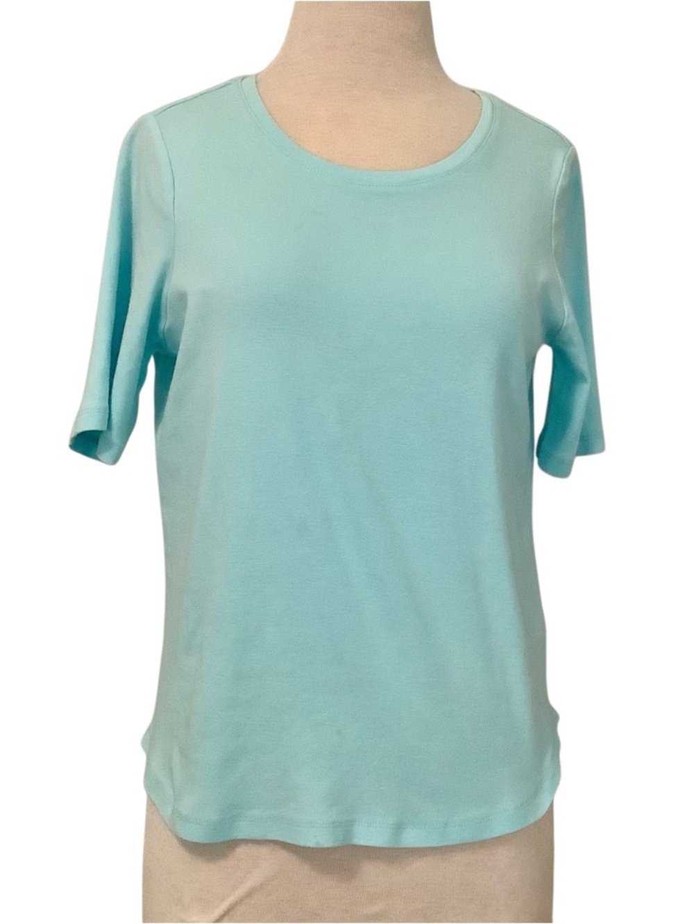NorthStyle Aqua Short Sleeve Scoop Neck Tee